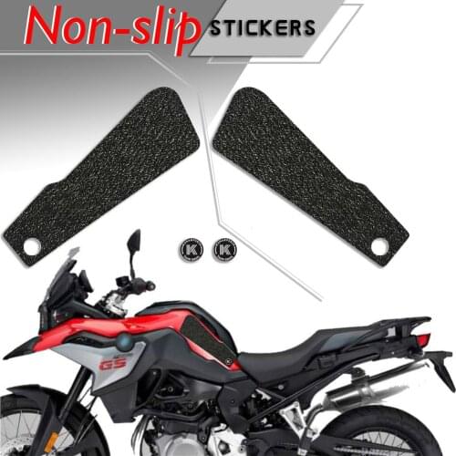 Motorcycle Non-slip Sticker Grips Protector Sticker Decal Gas Knee Grip Tank Traction Pad decals For BMW 19 F750 GS