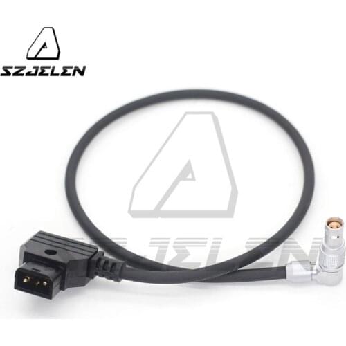 Right angle elbow RED Camera KEMODO 2pin female to D-TAP Power Cable