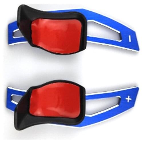 Steering Wheel Shift Paddle For-Golf 6 Mk5 Mk6 Jetta R20 R36 Cc Scirocco Shifter Extension(Blue)