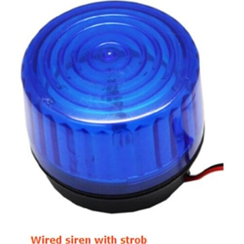Wired siren with strob For Burglar Alarm System