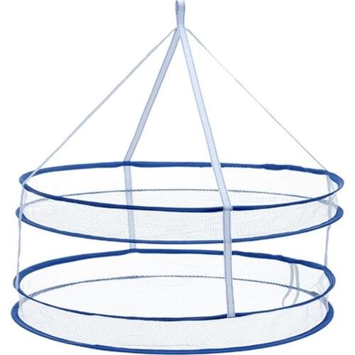 High quality folding drying rack to hang clothes laundry on top washing mesh wire nylon mesh