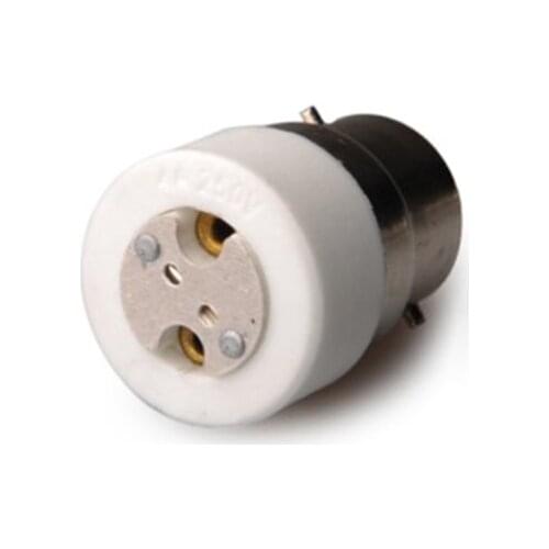 15pcs/lot B22 to Gu10 lamp base adapter, with B22 Lamp base, GU10 lamp holder, Lamp holder converter, CE Rohs