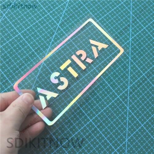 2019 Rainbow color changes as light Car Decal Sticker Styling Window Door For Opel astra j g k gtc accessories