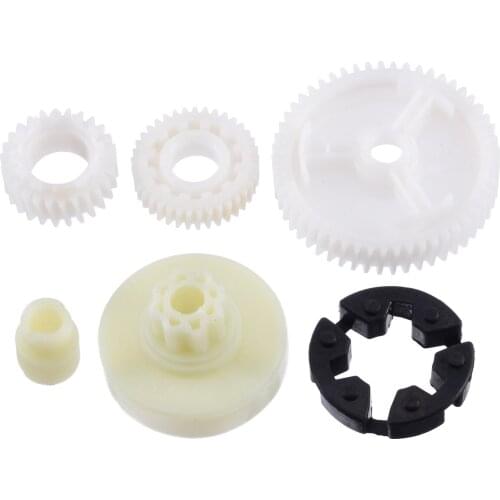 6pcs Car Auto Window Motor Gear Regulator Replacement ABS + Rubber G22C5958X For Mazda 3 5 6 CX-7 CX-9 RX-8 Accessories Parts