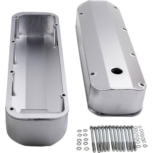 Aluminum Cam Valve Covers Stain Finish for Ford V8 BBF 429 460 Engines Big Block