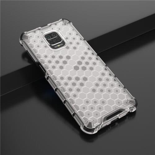 Case For Xiaomi Redmi Note 9 Pro Rugged Soft Transparent Silicone Armor Shockproof Phone Cover For Redmi Note 9 9S Cases