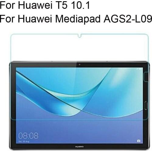 For Huawei ipad T5 10.1 inch 2.5D 9H 0.26mm Tempered Glass Protective Screen Protector Film For Huawei C5 10.1 BZT-W09 BZT-AL00