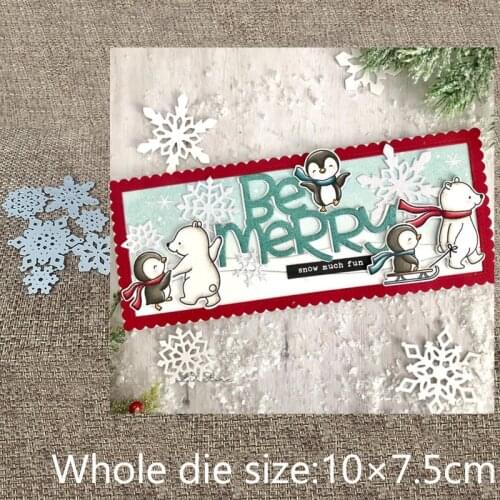 New Design Craft Metal stencil mold Cutting Dies Paper Snowflakes decoration scrapbook die cuts Album Paper Card Craft Embossing