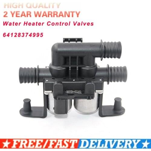 Heater Control Valve Solenoid HAVC Water Heater Climate Control Valve Replacement for BMW E39 E46 3 5 Series E83 X3 64118369805
