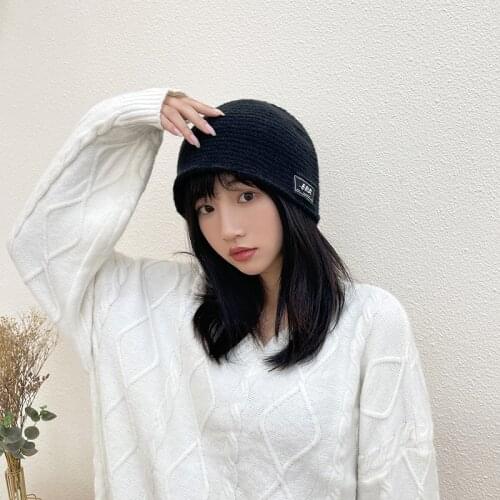 NXHV Women Men Winter Warm Hat For Adult Unisex Outdoor New Wool Knitted Beanies Skullies Casual Cotton Hats Cap