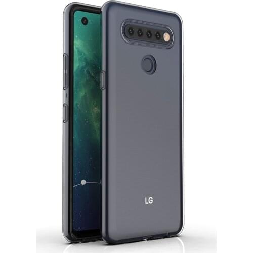 For LG K51S lgk51s 6.55" Ultra Thin Soft TPU Silicon Gel Transparent Camera Protect Case Back Cover