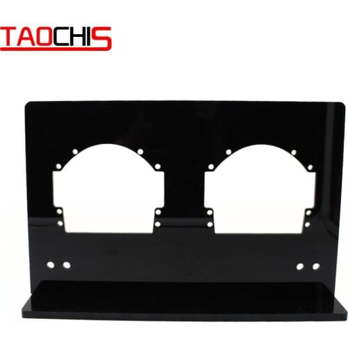 TAOCHIS display shelf For HELLA 3R G5 KOITO Q5 Bi xenon LED projector lens stand display frame Lamp Holder show to customer
