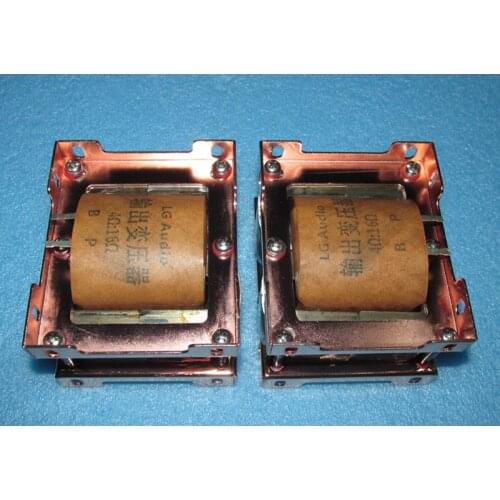 Transistor power amplifier with isolated output transformer, audio output transformer, isolated power amplifier impedance match