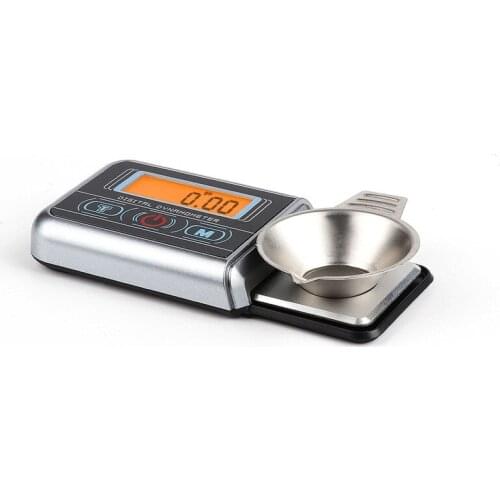 20/0.001, 100/0.005g High Precision Electronic Jewelry Scale with LCD Orange Backlit Display Screen Mini Digital Dynamometer