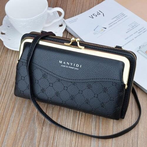 2021 Womens Crossbody Bags Womens Wallet Mobile Phone Purse Zipper Shoulder Bag Fashion Simple Key Coin Purse Women Bag Small
