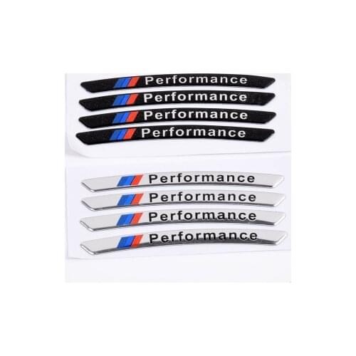 50 sets Car Decal Sticker wheel Wheels Rims Racing Car Sticker Performance For BMW e46 e90 e60 e39 f10 f30 e36 f20 X1 X3 X5 etc