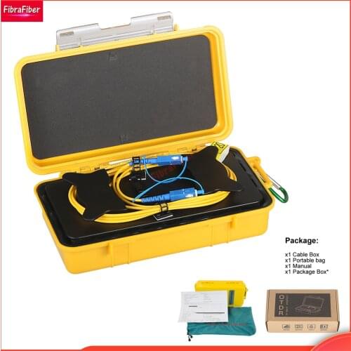 500m 1KM 2km SC UPC OTDR Zone Eliminator Fiber Optic OTDR Launch Cable Box SC/UPC-SC/UPC Single-Mode Fiber Rings 1310/1550nm
