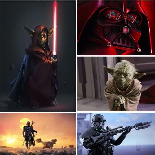 Disney 5D DIY Diamond Painting "Alien, Laser, Helmet" Brand New Square/Round Inlaid Diamond Embroidered Mosaic Home Decoration