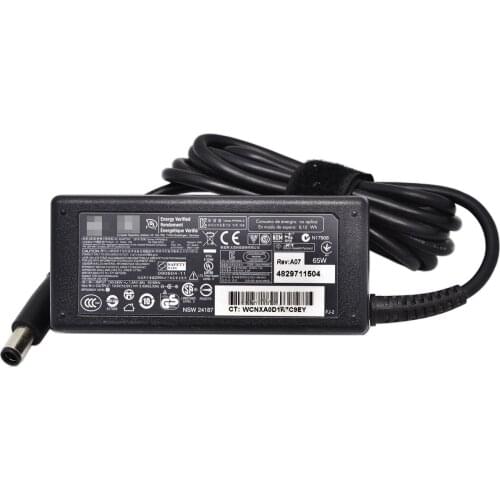 Used HP 65W T505 T510 T610 T620 thin client power adapter PPP009L-E PA-1650-32HJ 19.5V3.33A large round inner needle