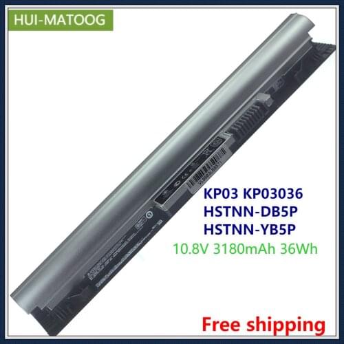 Laptop Battery KP03 KP03036 HSTNN-DB5P HSTNN-YB5P For HP 729892-001 729759-241 729759-831 729759-431 10.8V 3180mAh 36Wh