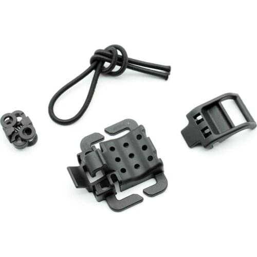 NEW 2pcs Tactical Molle Webbing Buckle Clip Clasp for Round / Ellipse Shape Handle Flashlight Alpenstock Axe Knife Dagger