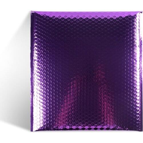 Customized personalized logo matte post courier shipping bubble padded plastic packages bag for postage