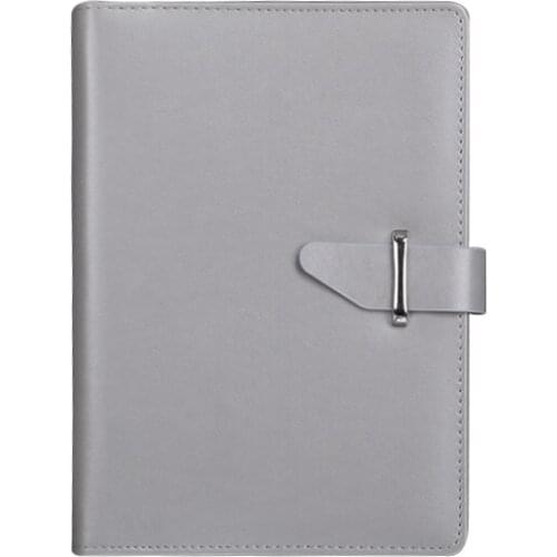 Box Gift Metal Button Loop Pages Business Notebook Office Stationery A5 Notebook