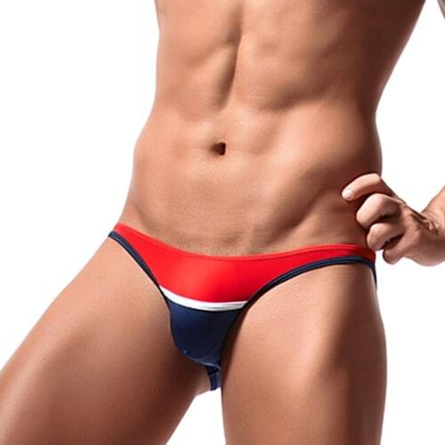 Striped Brief Man Swimwear Beach Short Sexy Man Surfing Bikini Underwear Mans Seamless Underpant Hot Sell Summer Sexy Man Pant