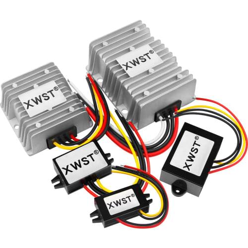 XWST DC DC Step Down Converter 36V to 24V 1A to 33A 30-60V Convert to 24V DC Buck Car Power Supply Converter Waterproof For LED