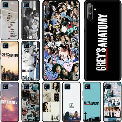 USA Tv Greys Anatomy Doctor Mobile Phones Cover for Realme 6 7 8 C3 C21 XT 5 GT Neo C11 X50 Pro 5G C25 Cell Phone Case Shell