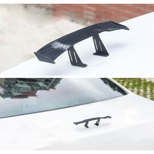 Universal Car Mini Spoiler Wing Auto Modified Tail Wing GT Small Auto Decoration Without Perforation Tail Decoration
