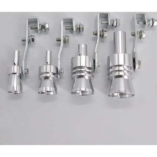 Universal Car Turbo Sound Exhaust Muffler Pipe Whistle 18mm Fake Blow-off BOV Simulator Whistler Vehicles Auto Accessories