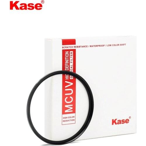 Kase AGC Optical Glass Protector MCUV Camera Lens Protection Filter ( 40.5mm-82mm Aluminum Frame / Copper Frame )