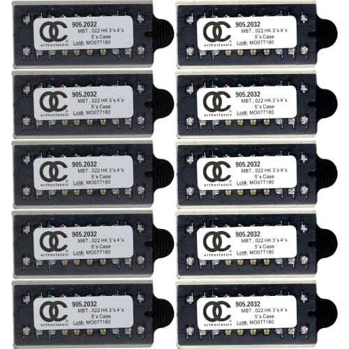 Dental Orthodontic MIM Metal Brackets Braces MBT 0.022 Slot 345 Hooks 10 Sets/200 pcs