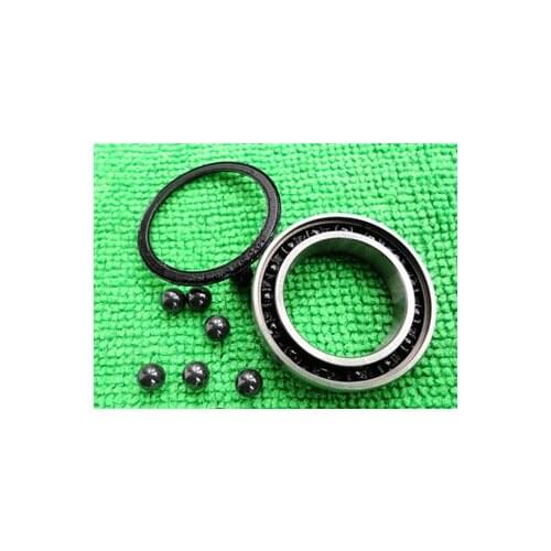 6007 2RS Size 35x62x14 Stainless Steel + Ceramic Ball Hybrid Bike Bearing