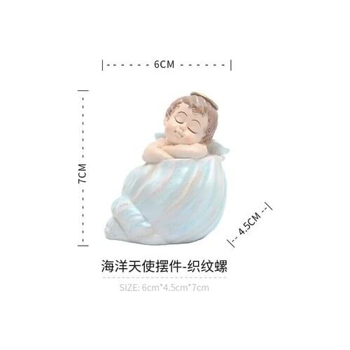 PRZY Conch Starfish Baby Silicone Mold Cute Baby Molds Handmade Cake Mould for Cake Decoration Clay Resin Aroma Stone Moulds