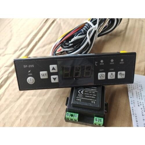 Shangfang SF-205 digital display thermostat display cabinet refrigerator freezer electronic temperature controller 30A