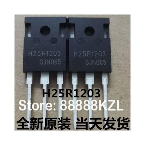 50pcs/lot H25R1203 TO-3P TO-247 25A1200V Induction Cooker commonly used high power IGBT tube
