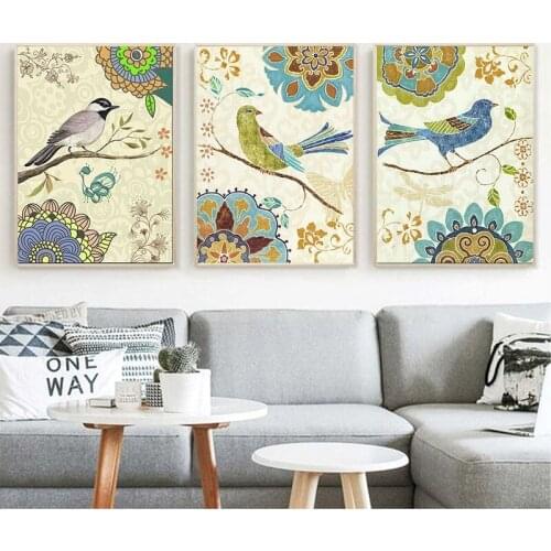GATYZTORY Paint By Numbers For Adults Kids Birds DIY HandPainted Oil Painting Animals Picture Home Wall Decor Gift