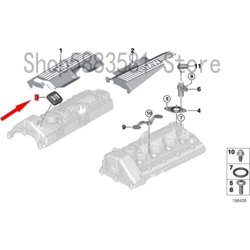 CAR oil cap sealing cap oil filler cap bm wE31 850CI M73 E30 318I M42 E31 850CI M70 engine oil cap oil filler rotating cap