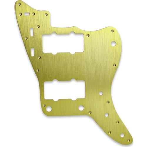 NEW Gold Metal Pickguard Vintage Jazzmaster Style Aluminum Guitar Pickguard Scratch Plate & Screws for Electric Guitar Parts