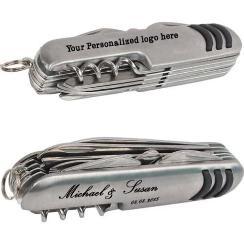 Multifunction Knife 11 swiss knife folding blade knife Stainless Steel 11 open for Travaling,Personalzied logo Free