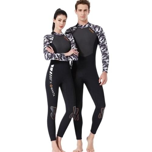 1.5MM Neoprene Wetsuit men women Full Body Diving suit Scuba spearfishing Snorkeling surfing Wetsuit winter thermal swimsuit
