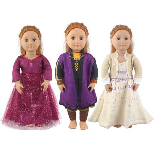 New Dress Suit Fit For American Girl Doll 18 Inch Doll Clothes And Accessories