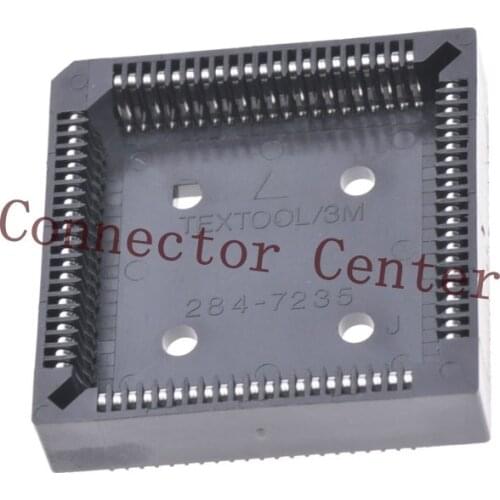 Original PLCC IC Socket For Textool/3M 84Pin DIP 284-7235-1157