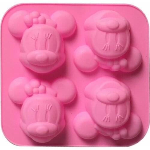 3D Mouse Shape Silicone Cake Mold Chocolate Candy Mold Fondant Cake Decorating Tools Pudding Jelly Mold Ice Cream Cubes