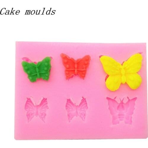 Silicone mold RS086 butterfly shape baking mold Fondant cake mold chocolate mold Decoration tools