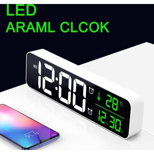 Mini Pocket Digital Alarm Clock Portable LED Clocks Timer Countdown Stopwatch Electronic Table Clock With Snooze Backlight
