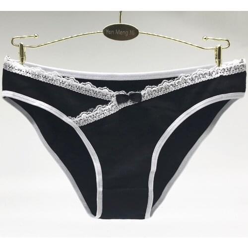 12 Pcs Women Cotton Panties Fashion V Waist Underpants Low-Rise Female Underwear Girls Comfortable Briefs Lingerie Femme Panty