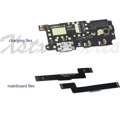 10PCS For Xiaomi RedMi Note 4 Note4 Charging Board Charge Flex Cable & Motherboard Connections Line Flex Cable